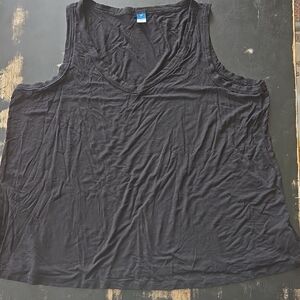 Black Sleeveless Women's Top